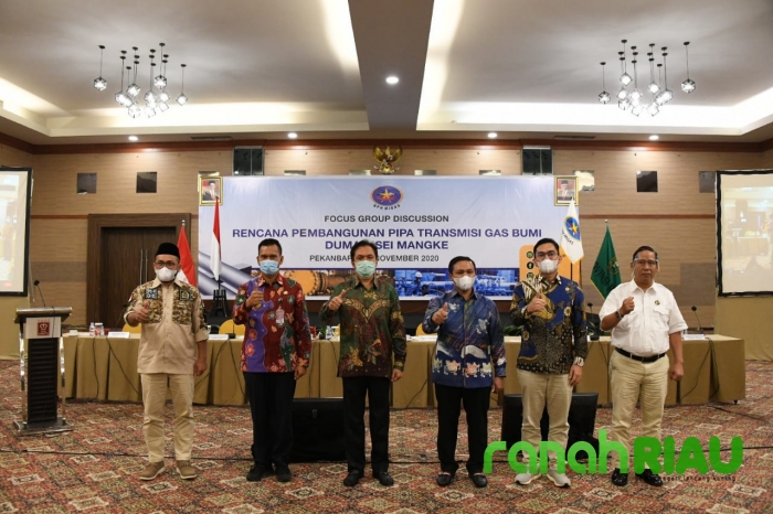 Rencana pembangunan pipa transmisi Ruas dumai-sei mangke Sebagai Proyek Strategis Nasional